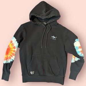 Grassroots California x Stanley Mouse Tie-Dye Sleeve Hoodie – Small
